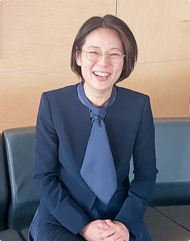 ライフ事業のマーケティングを担当する2019年入社の社員