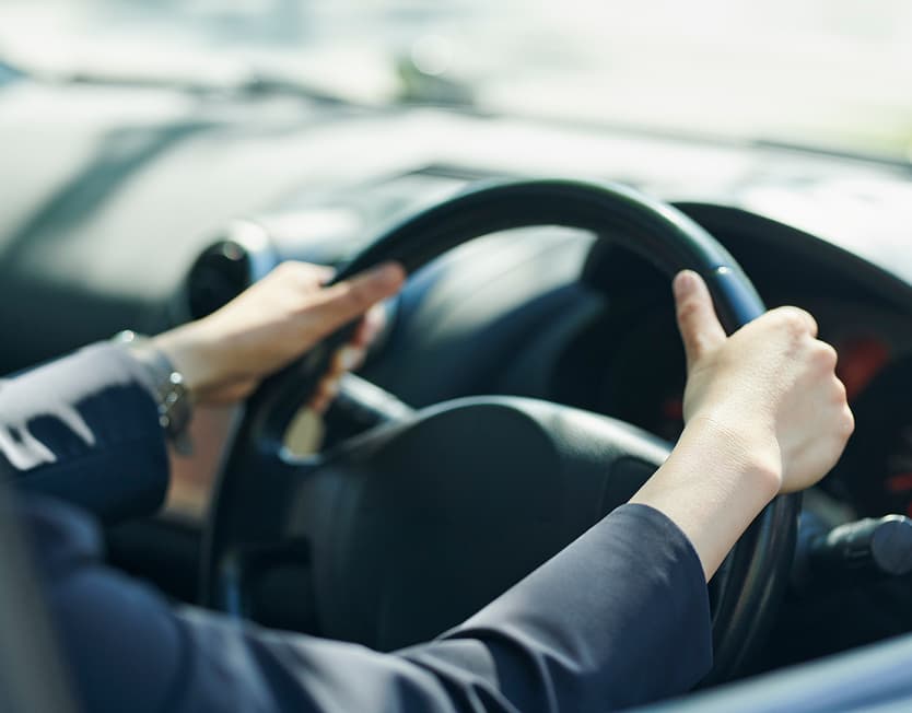 自動車通勤のイメージ画像です。