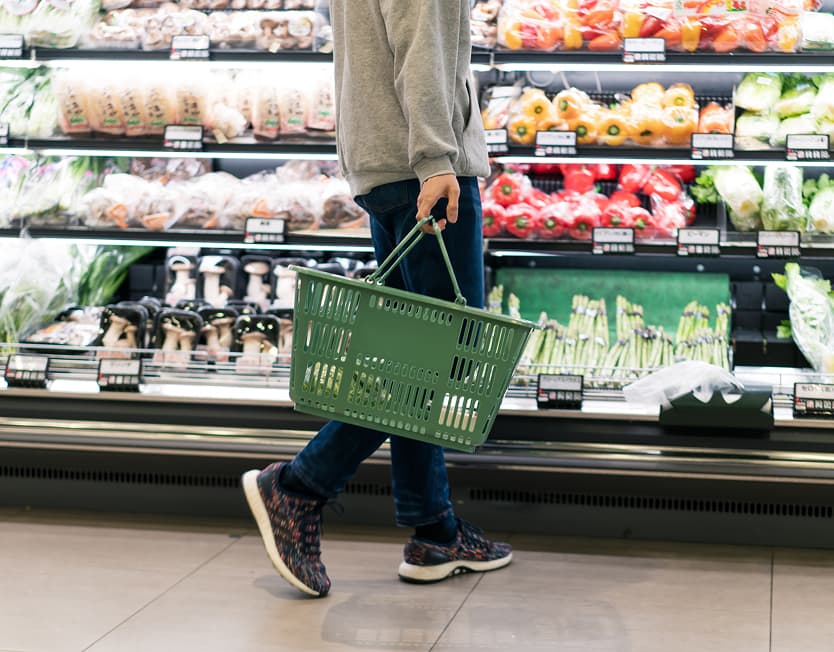 買い物のイメージ画像です。