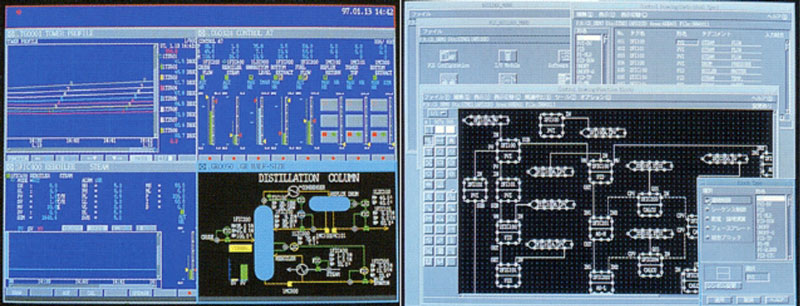 CENTUM CS 画面例の写真