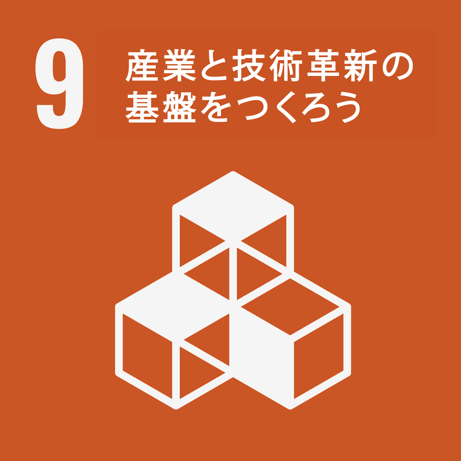 SDGs その9：産業と技術革新の基盤をつくろう